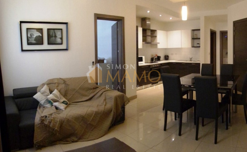 Estate Agents Malta Sliema 1 bedroom apartment for rent Simon Mamo Real Estate in Malta, Gozo