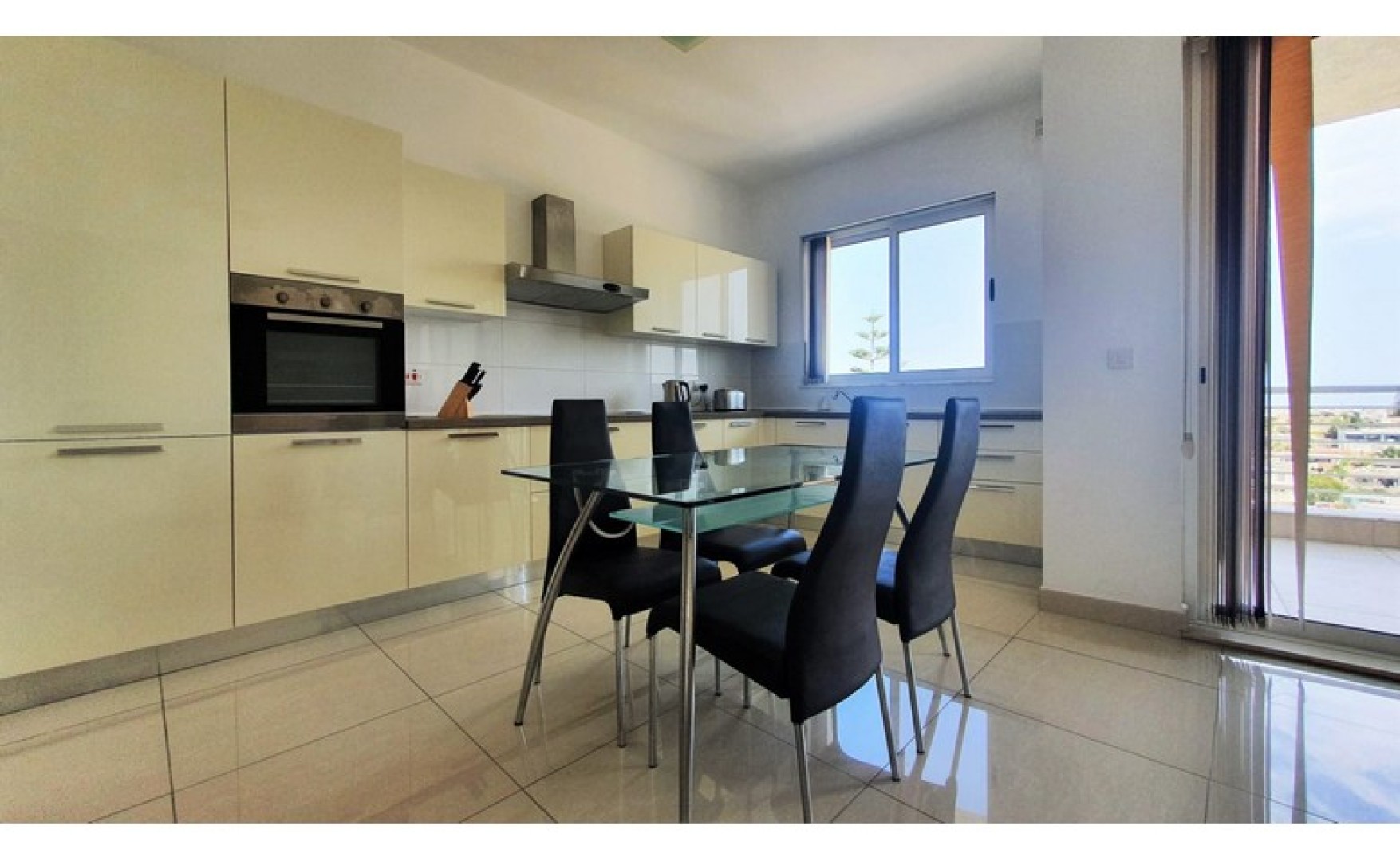 Flats for rent in Malta Stunning Mellieha apartment with views of St Maria Estate with terrace
