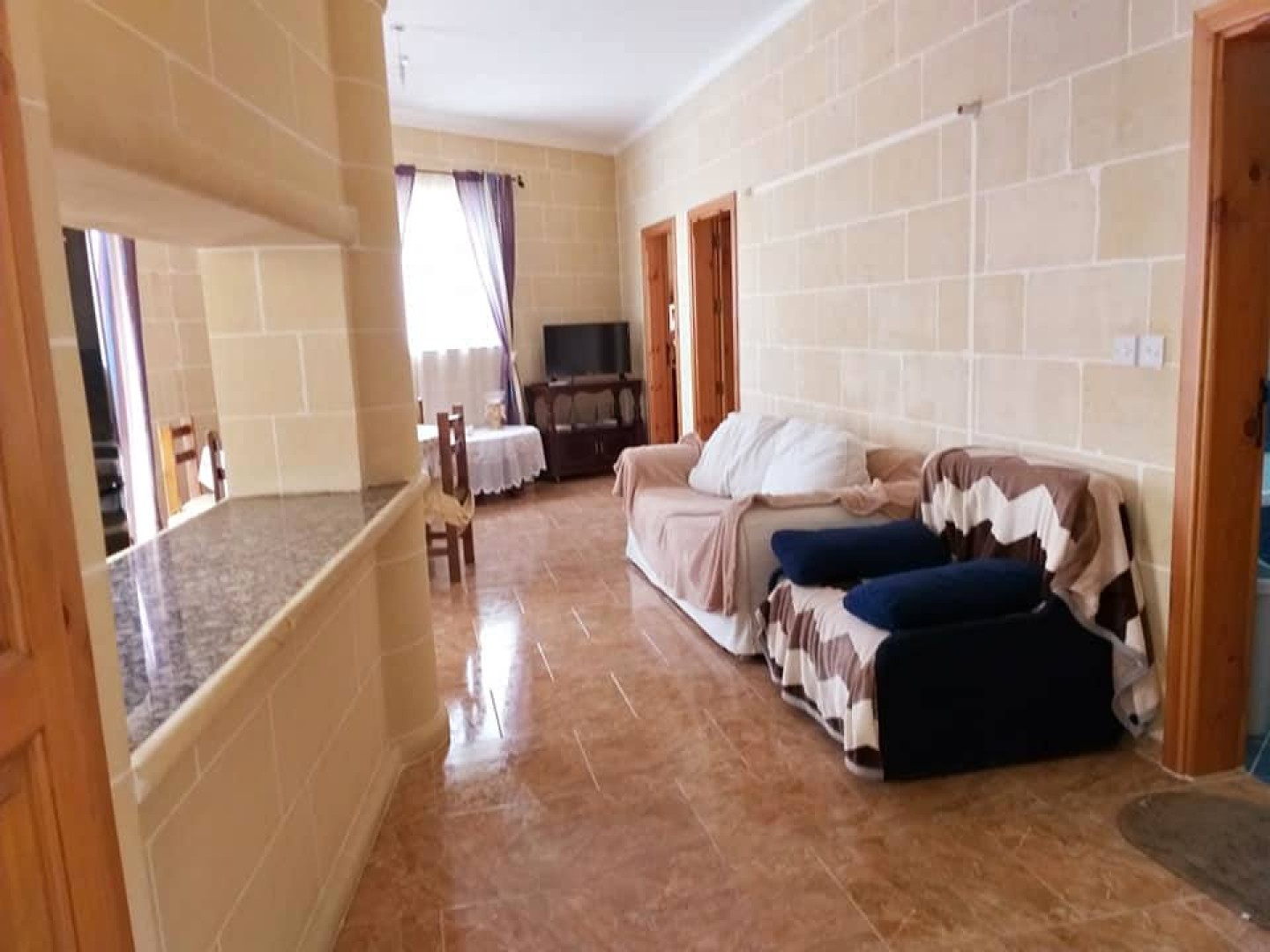 Gozo Property for rent Fully furnished Apartment in Sannat Simon