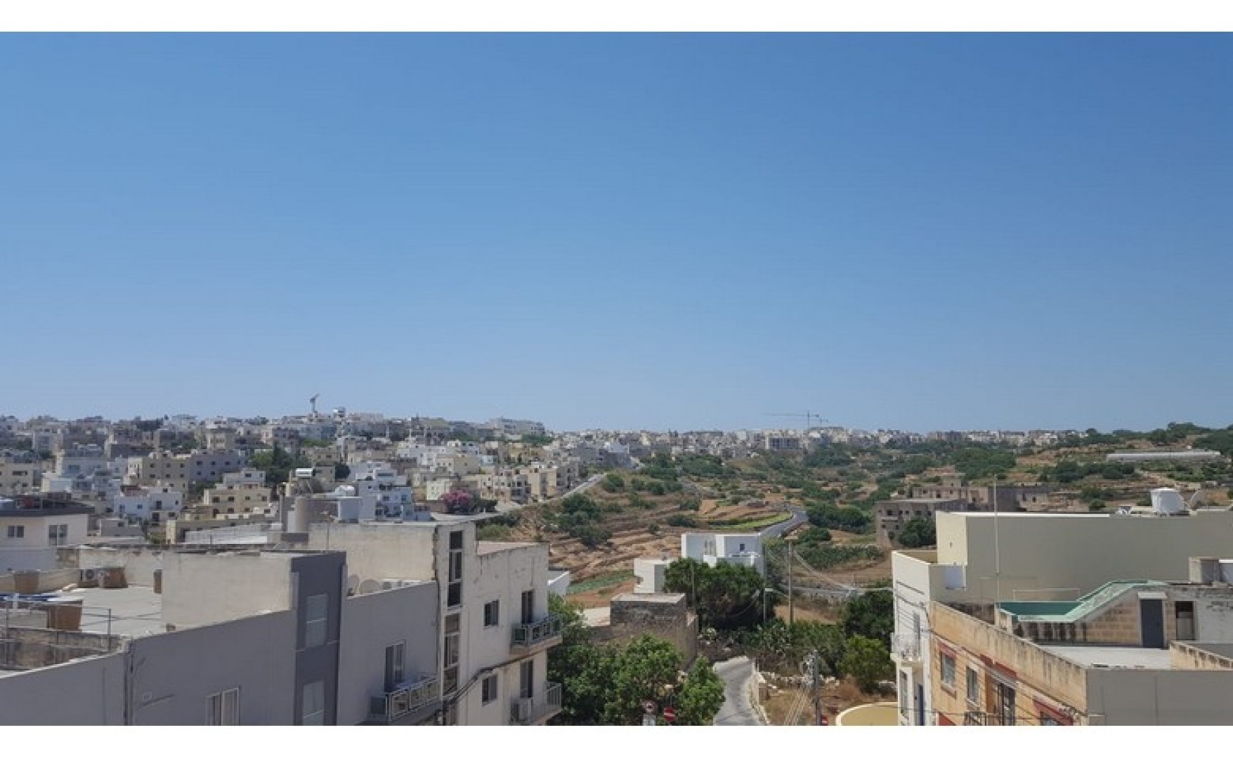 Estate agents Malta Swieqi well lit 2 double bedroom penthouse for