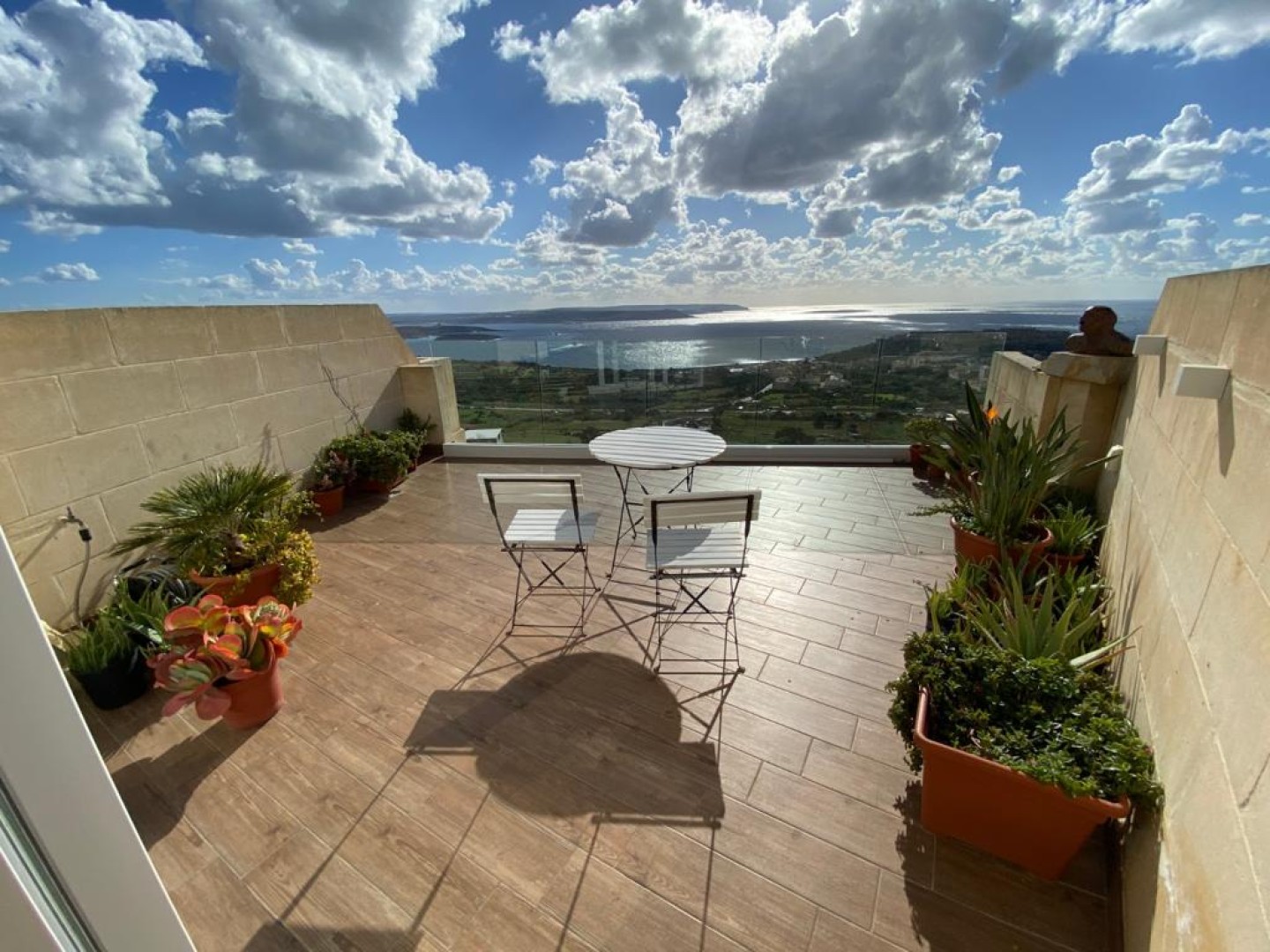 Gozo LongTerm Rental Modern Duplex Apartment with Spectacular Sea Views Simon Mamo Real